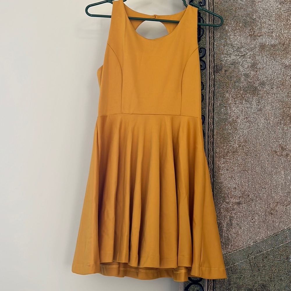 Mustard Dress